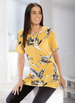 Shirt mit interessantem Allover-Druck 