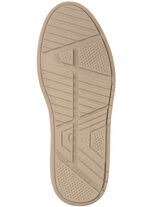 ELENA EDEN Schn&uuml;rschuh mit Velour-Besatz PINK-BEIGE