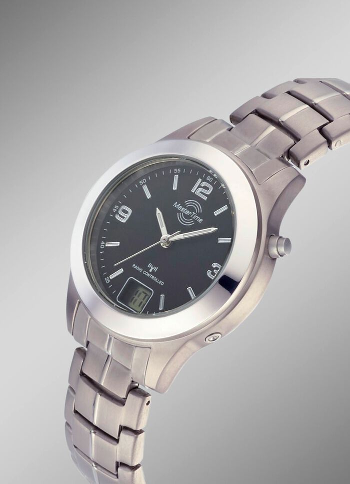 Master Time Funk Damenuhr aus Titan 