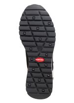 ELENA EDEN, trendige Damen-Sneaker, Weite G, mit herausnehmbarem Fu&szlig;bett SCHWARZ-KIESEL