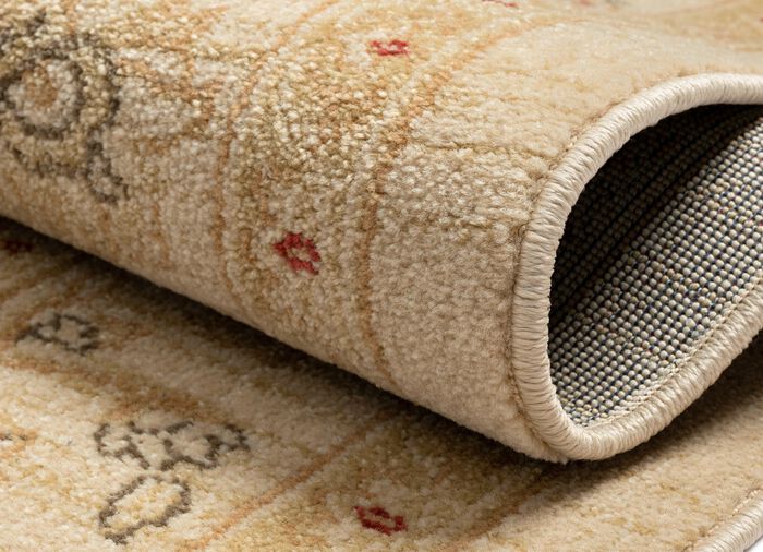 Br&uuml;cke und Teppiche mit Orient-Optik CREME