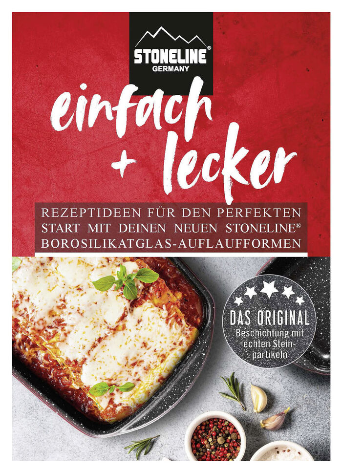 "STONELINE&reg;"-Auflaufformen-Set 2-teilig 