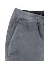 Schlupfcordhose mit Gummibund rundum in 3 Farben GRAU