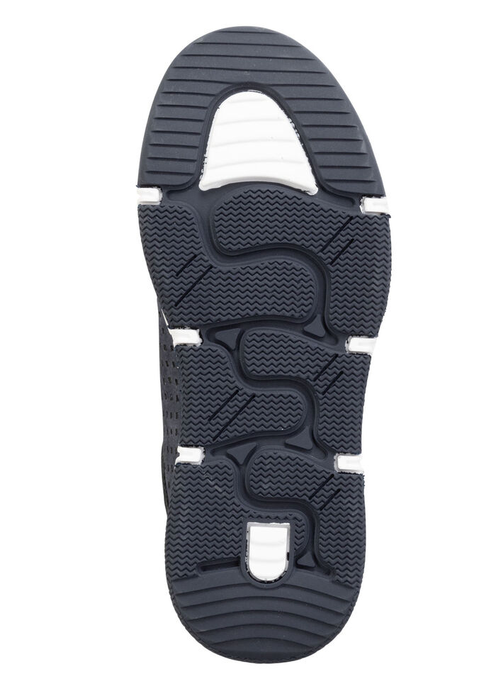 GINO GALANTE Schn&uuml;rschuh aus luftig perforiertem Nubukleder MARINE