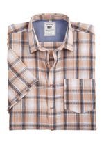 Kariertes Hemd von "Milano Italy" in 3 Farben 