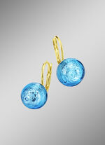 Muranoglas Ohrringe aus Silber 