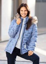 Funktionsjacke mit geklebten Kammern BLEU