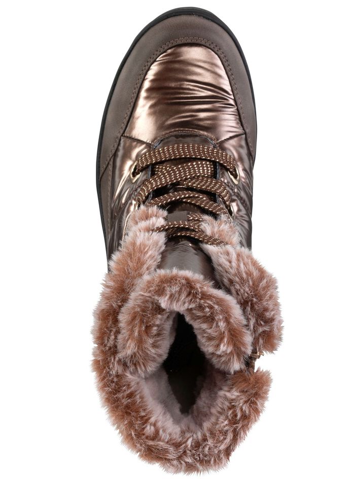 ELENA EDEN, gef&uuml;tterte Damen-Boots, Winterschuhe, Weite G, mit herausnehmbarem Fu&szlig;bett 