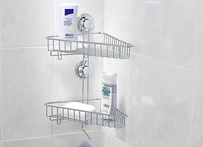 "EVERLOC" Vacuum-System Eckregal CHROM