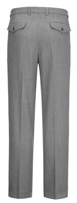"Klaus Modelle"-Hose in 4 Farben MITTELGRAU MELIERT