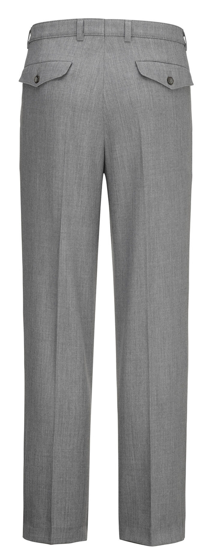 "Klaus Modelle"-Hose in 4 Farben MITTELGRAU MELIERT