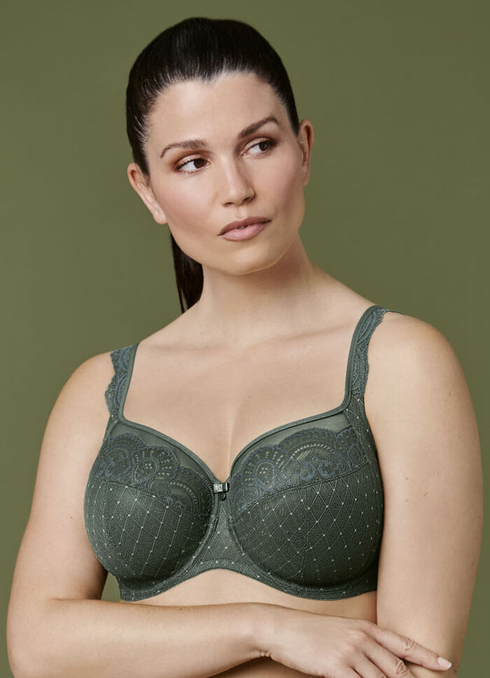 Rosa Faia B&uuml;gel-BH mit elastischer Spitze 