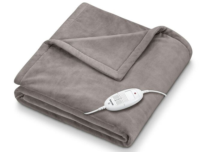 „Beurer” Wärme-Decke HD 75 in verschiedenen Farben TAUPE