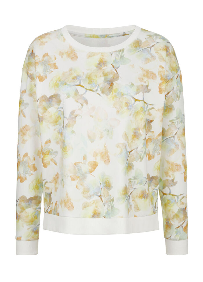 Sweatshirt mit Rundhalsausschnitt 