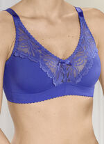 BH mit floraler Elastikspitze 