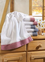 Frottier-Serie mit Jacquard-Bordüre 