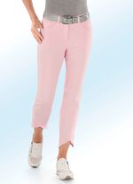 Hose in 7/8-L&auml;nge mit interessantem Fransenabschluss 