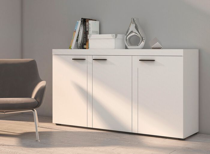 Kommodenserie mit matten Fronten 