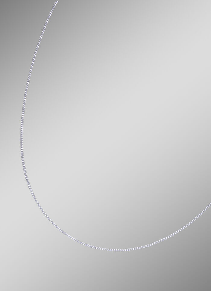 Panzerkette aus Weißgold 