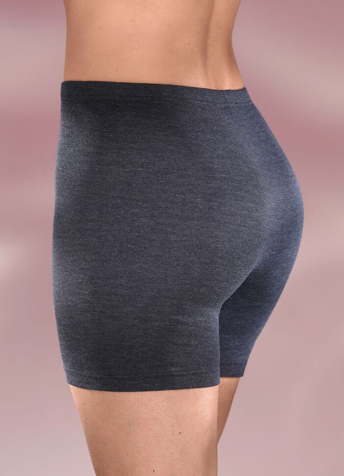 Pompadour Zweierpack Longpants mit Gummizug im Bund 