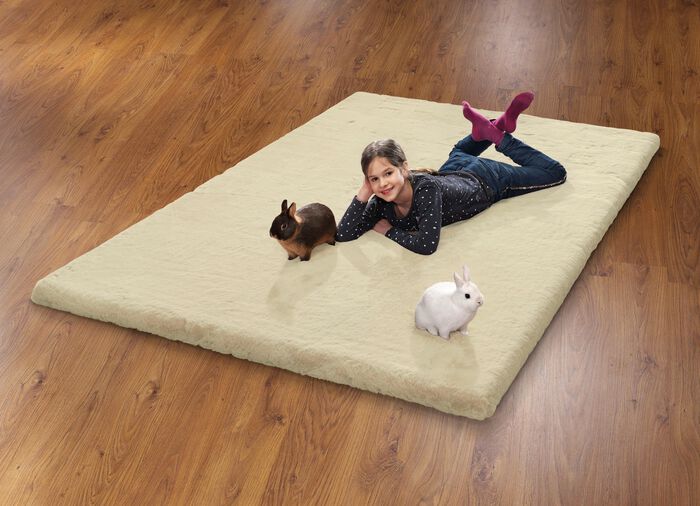 Br&uuml;cken und Teppiche f&uuml;r ein Gef&uuml;hl wie auf Wolken BEIGE