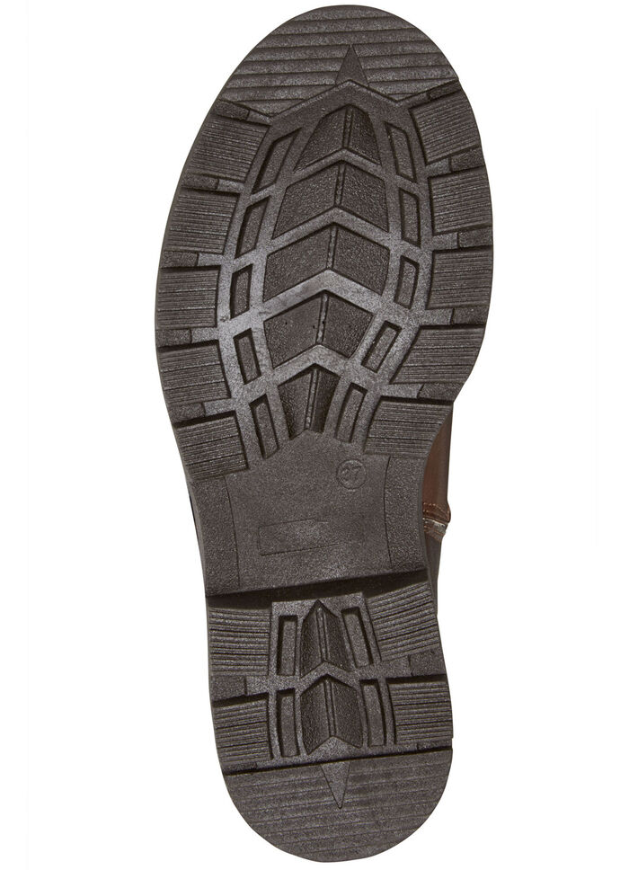 Andrea Conti Stiefel mit flauschigem, umschlagbaren Kragen BRAUN