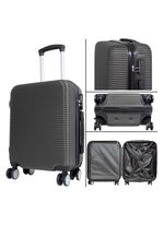 Koffer-Set mit 4 Leichtlauf-Doppelrollen 