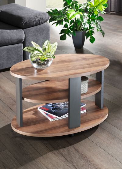 Couchtisch auf Rollen 