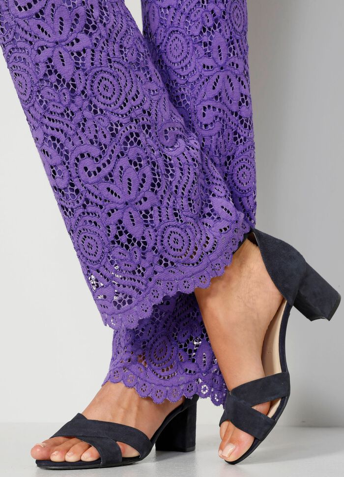 Hose aus floraler Spitze 