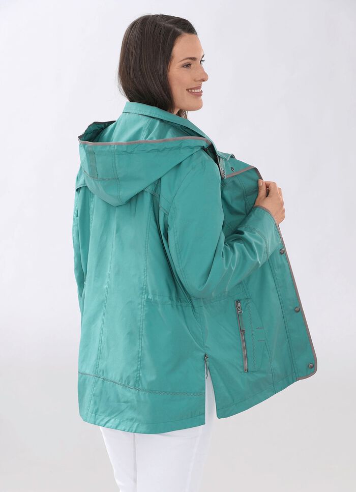 Funktionsjacke mit Rei&szlig;verschluss an den Seitenschlitzen PAZIFIK