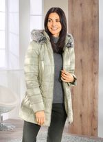 Jacke mit abnehmbarer Kapuze LINDGRÜN