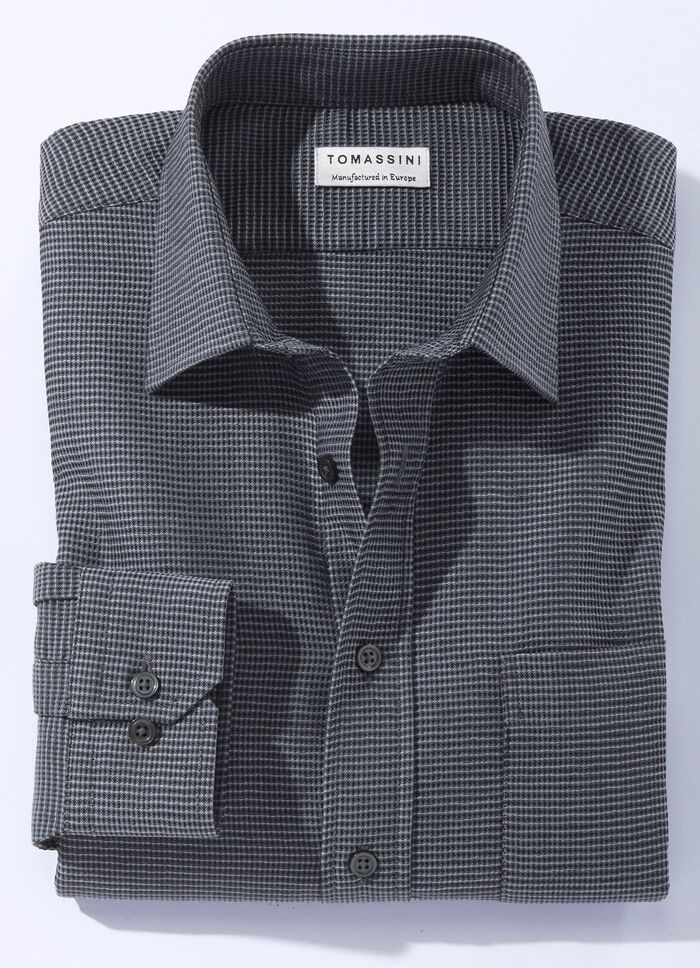 Hemd in 4 Farben mit Brusttasche 