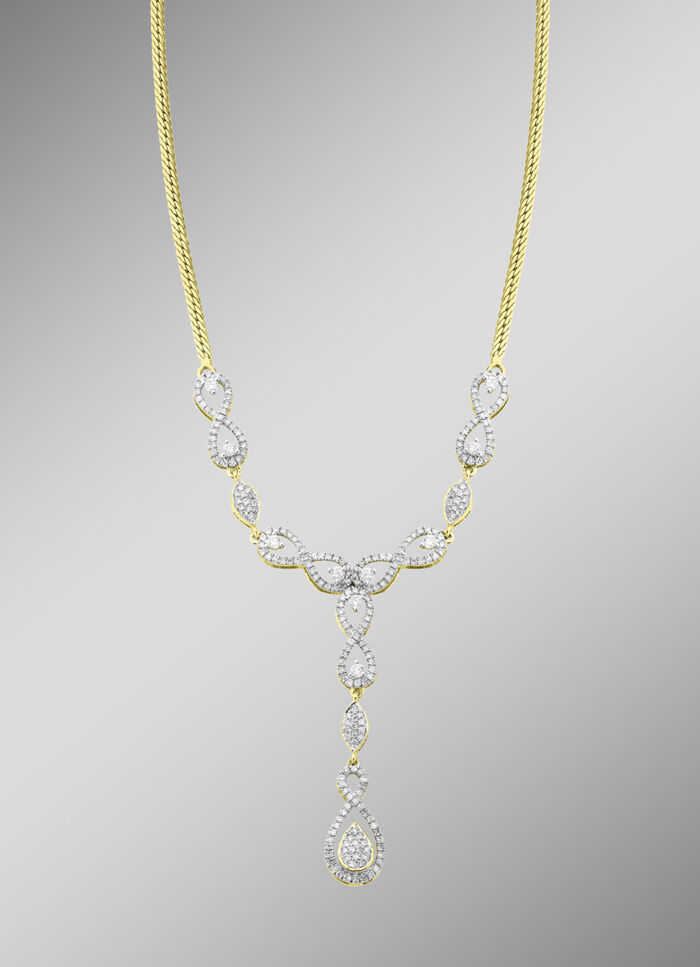 Hochwertiges Brillant-Collier 