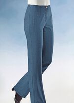 Jeans mit figurg&uuml;nstiger Teilungsnaht  