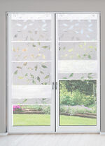 Luftig-leichtes und superpraktisches Magnetrollo WEISS