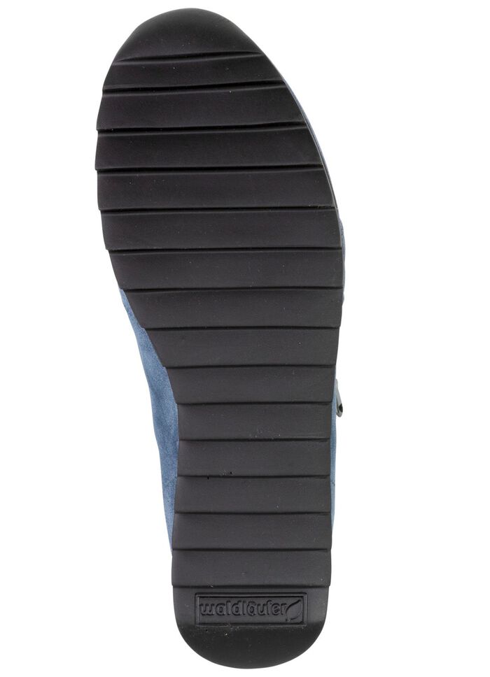 Waldl&auml;ufer Schn&uuml;r-Bootie mit seitlichen Glitzersteinchen JEANS