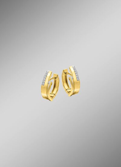 Elegante Klappcreolen 