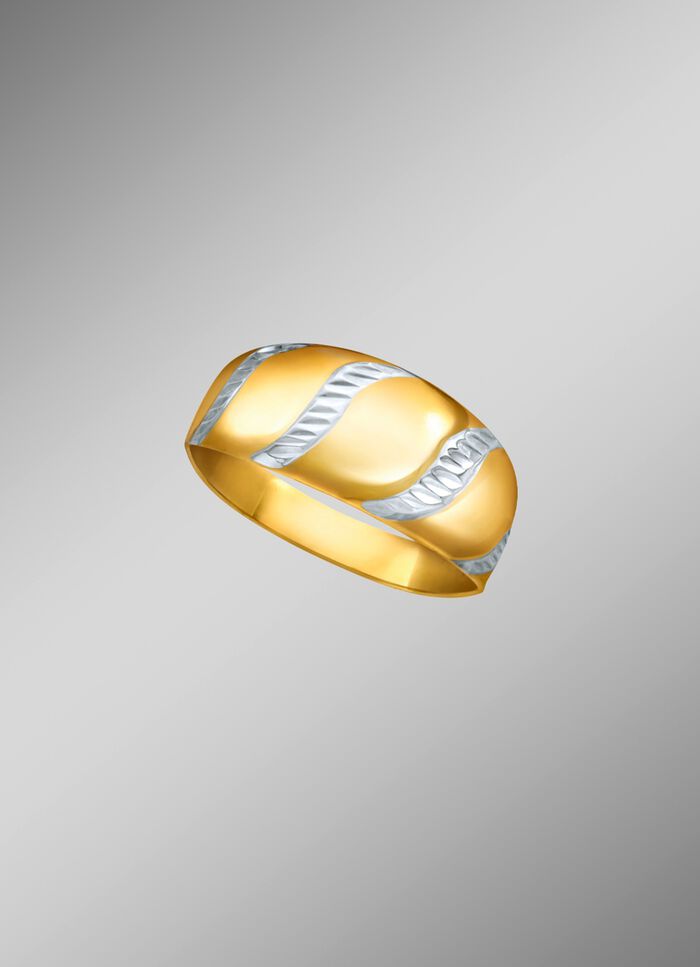 Damenring in Bicolor 