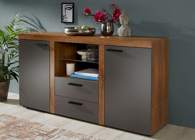 Kommodenserie mit matten Fronten 