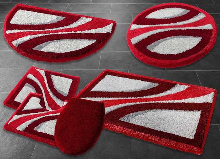 Faszinierende Badgarnitur mit rutschhemmender R&uuml;ckseite 