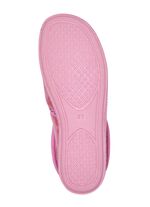 Laurina, warme Damen-Hausschuhe, mit Gummizug ROSA