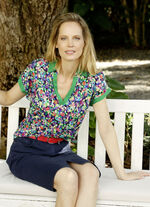 Poloshirt mit &uuml;berschnittenem &Auml;rmel 