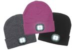 Modische M&uuml;tze mit integrierter, herausnehmbarer LED-Lampe 