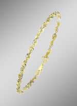 Stilvolle Kordelketten-Garnitur aus Gold 585/- fein 