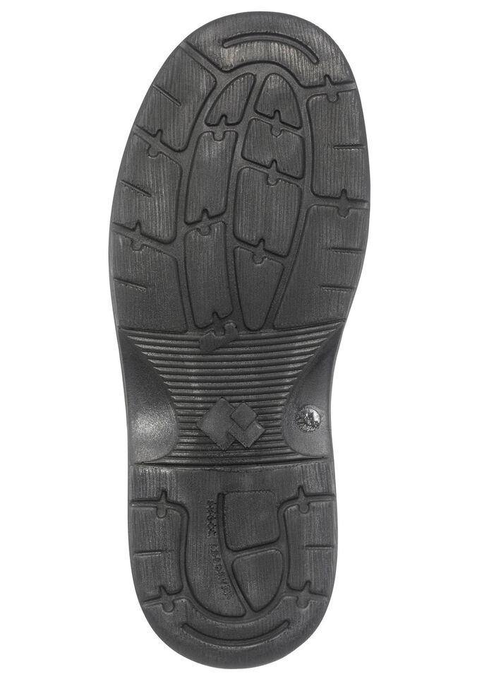 GINO GALANTE, gef&uuml;tterte Herren-Boots, Winterschuhe, mit herausnehmbarem Fu&szlig;bett SCHWARZ-BURGUND