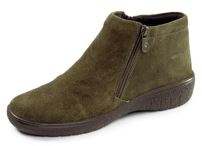 ELENA EDEN, bequeme Damen-Boots, Weite G, mit herausnehmbarem Fußbett 