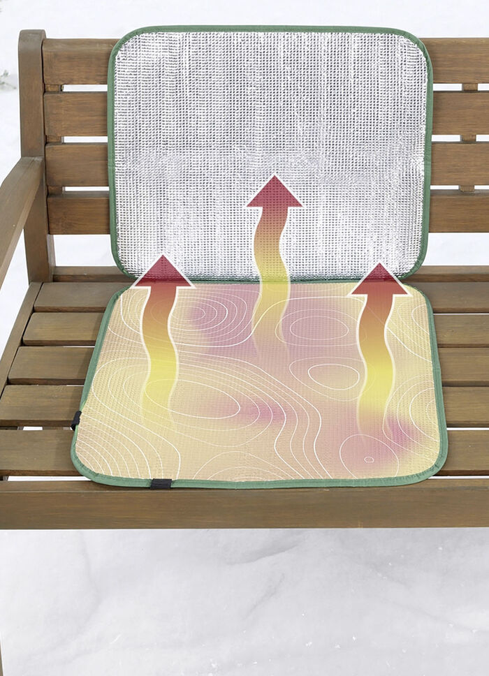 Thermo Sitz- und R&uuml;ckenkissen XL 