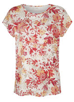 Shirt mit farbenfrohem Mustermix 