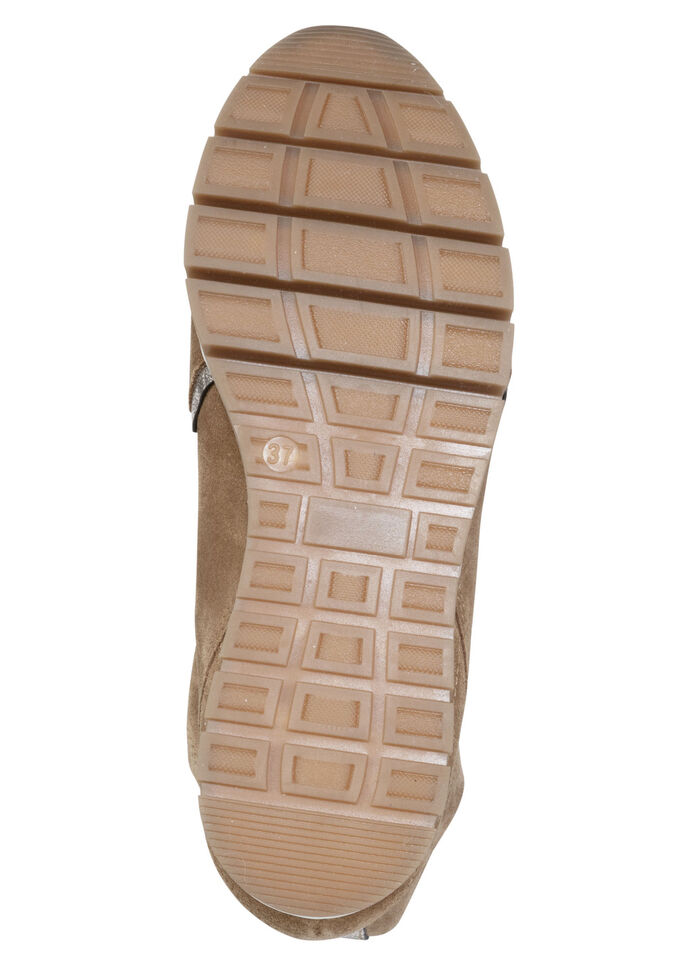 ELENA EDEN, gefütterte Damen-Boots, Winterschuhe, Weite G, mit herausnehmbarem Fußbett COGNAC