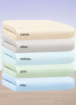 Kuschelige und warme Winterflausch-Spannbettt&uuml;cher CREME